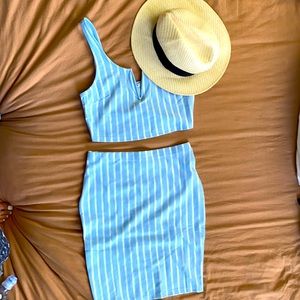 Two piece skirt set